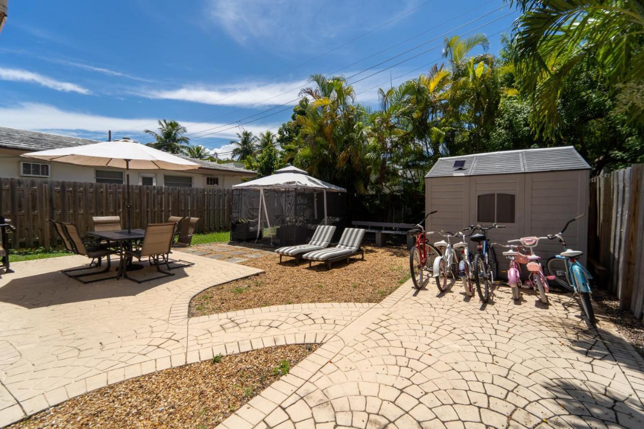 Bike To Beach-Spacious With Patio Bbq & Game Room Plaja Hallandale Exterior foto